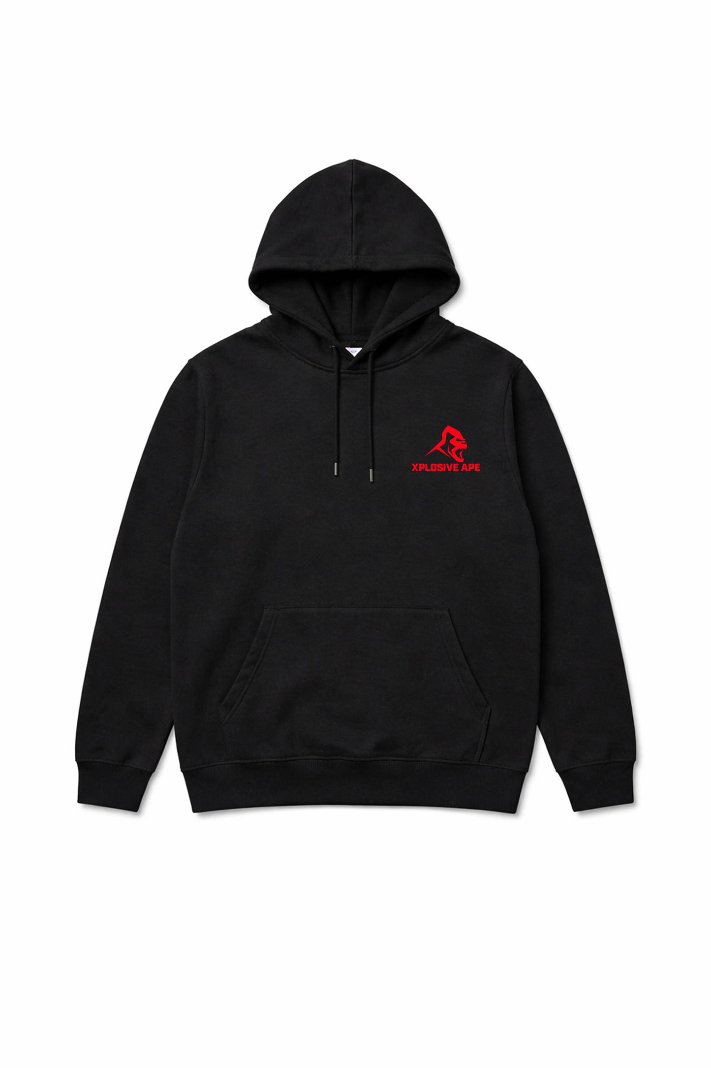 XAPE Flowers String Hoodie - Black