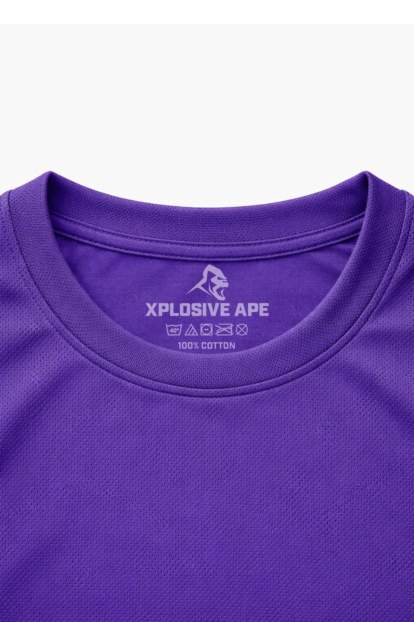 XAPE Garage Strength Tech Tee - Purple