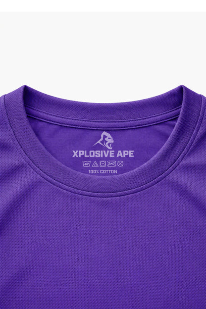XAPE Garage Strength Tech Tee - Purple