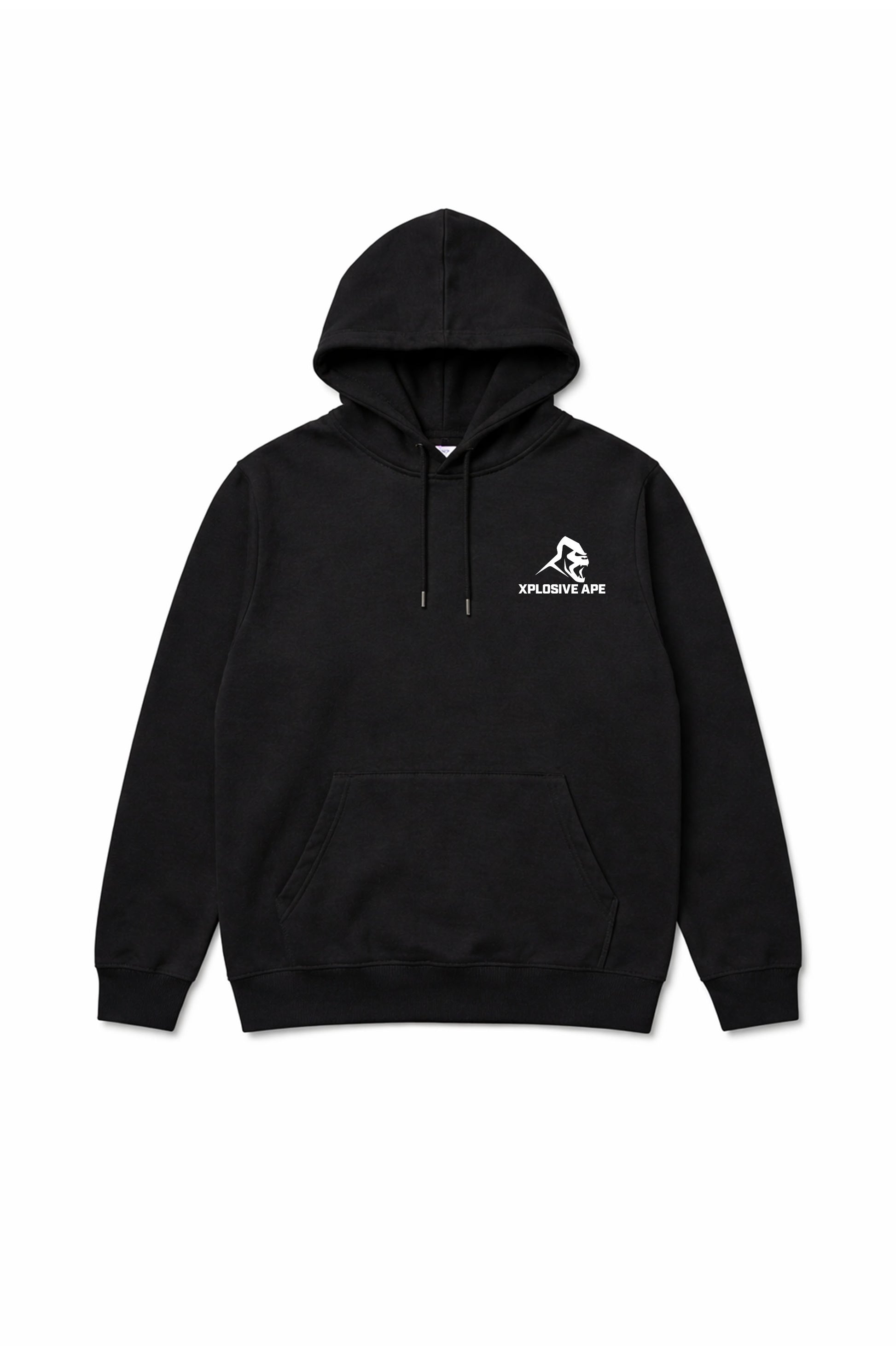 XAPE Garage Strength V2 String Hoodie - Black