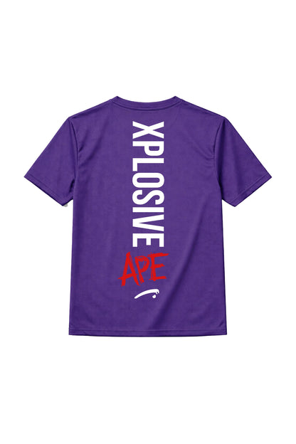 XAPE Graffiti Tech Tee - Purple