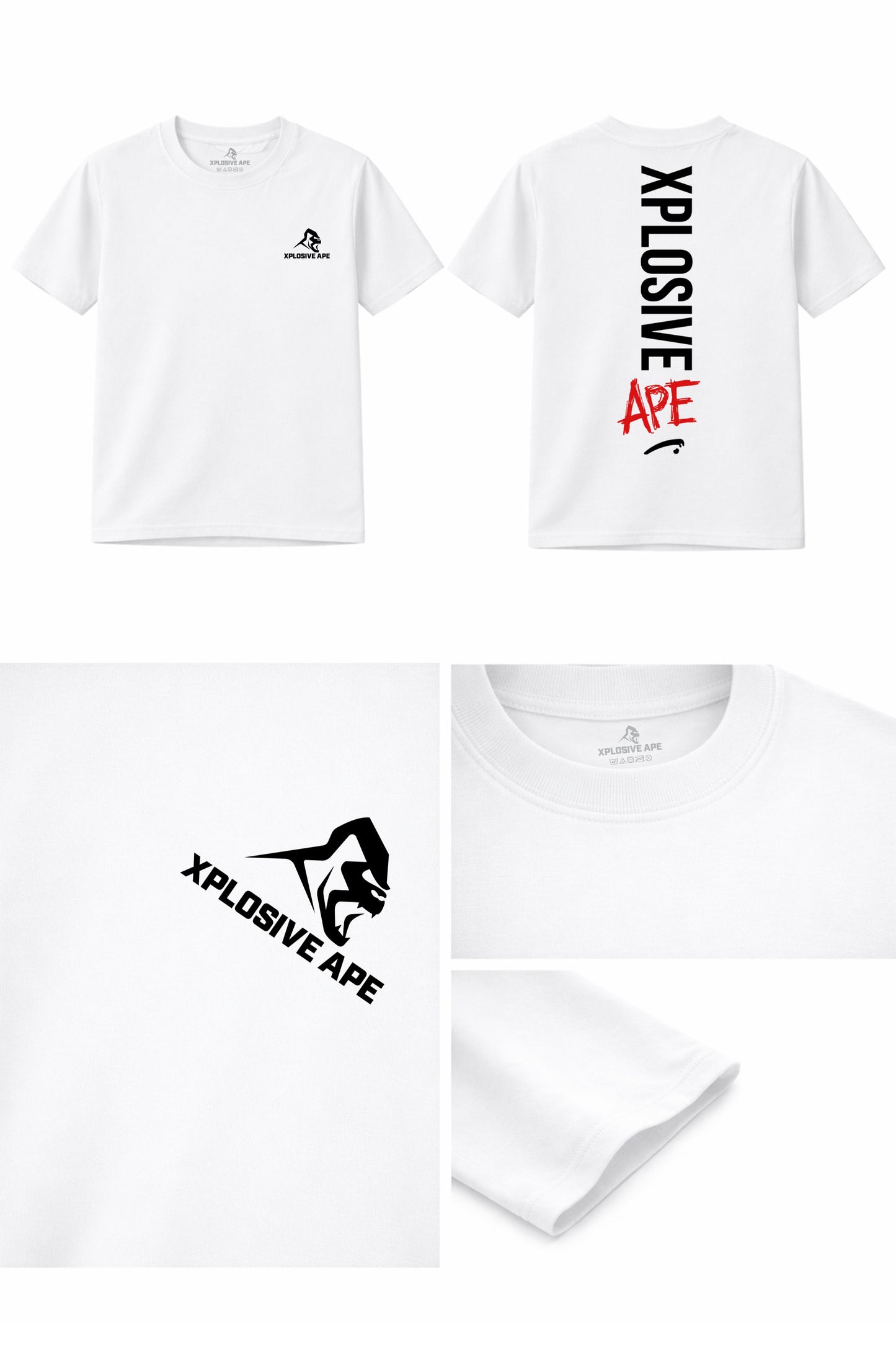 XAPE Graffiti Tee - White