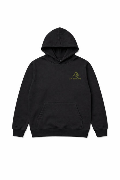 XAPE Iron Hoodie - Black