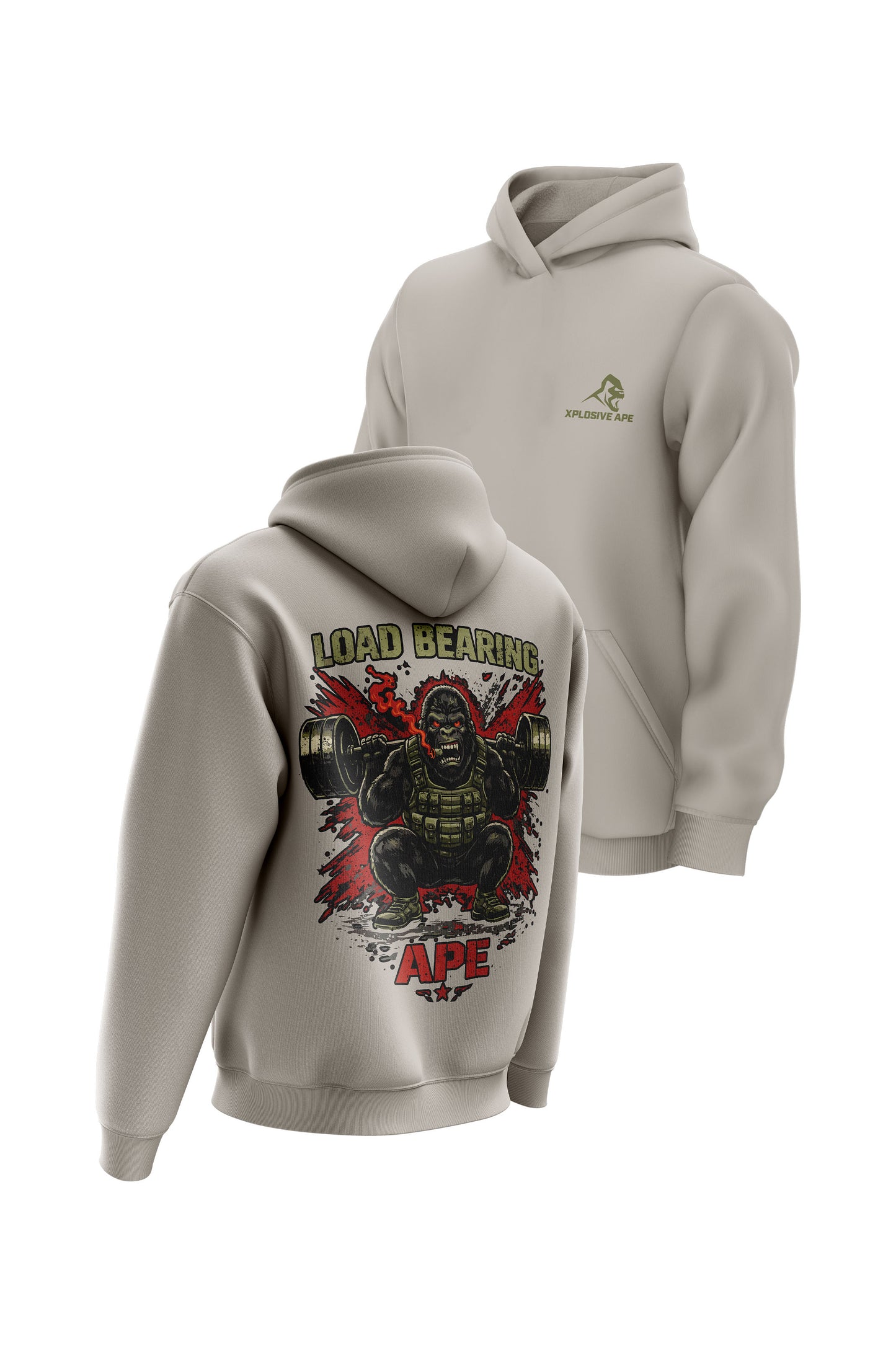 XAPE Load Hoodie - Stone