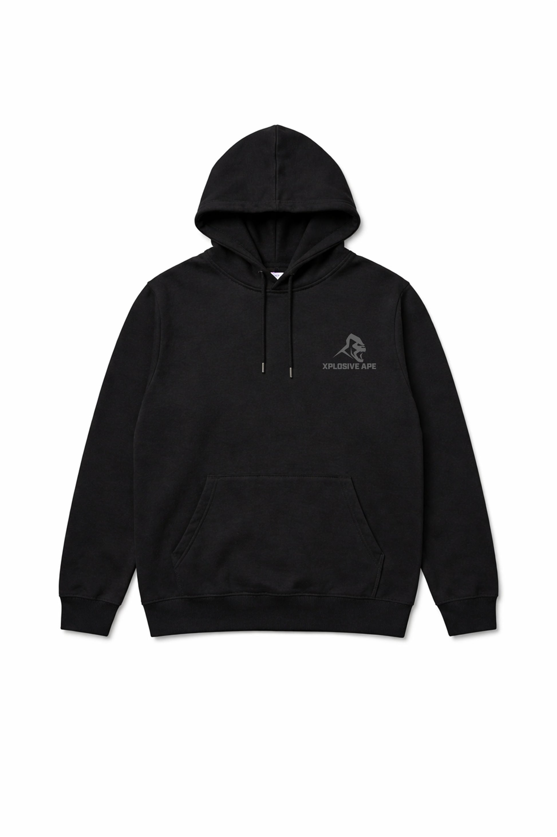 XAPE Rage Claw String Hoodie - Black