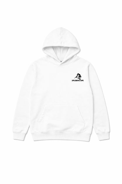 XAPE Shatter Hoodie - White