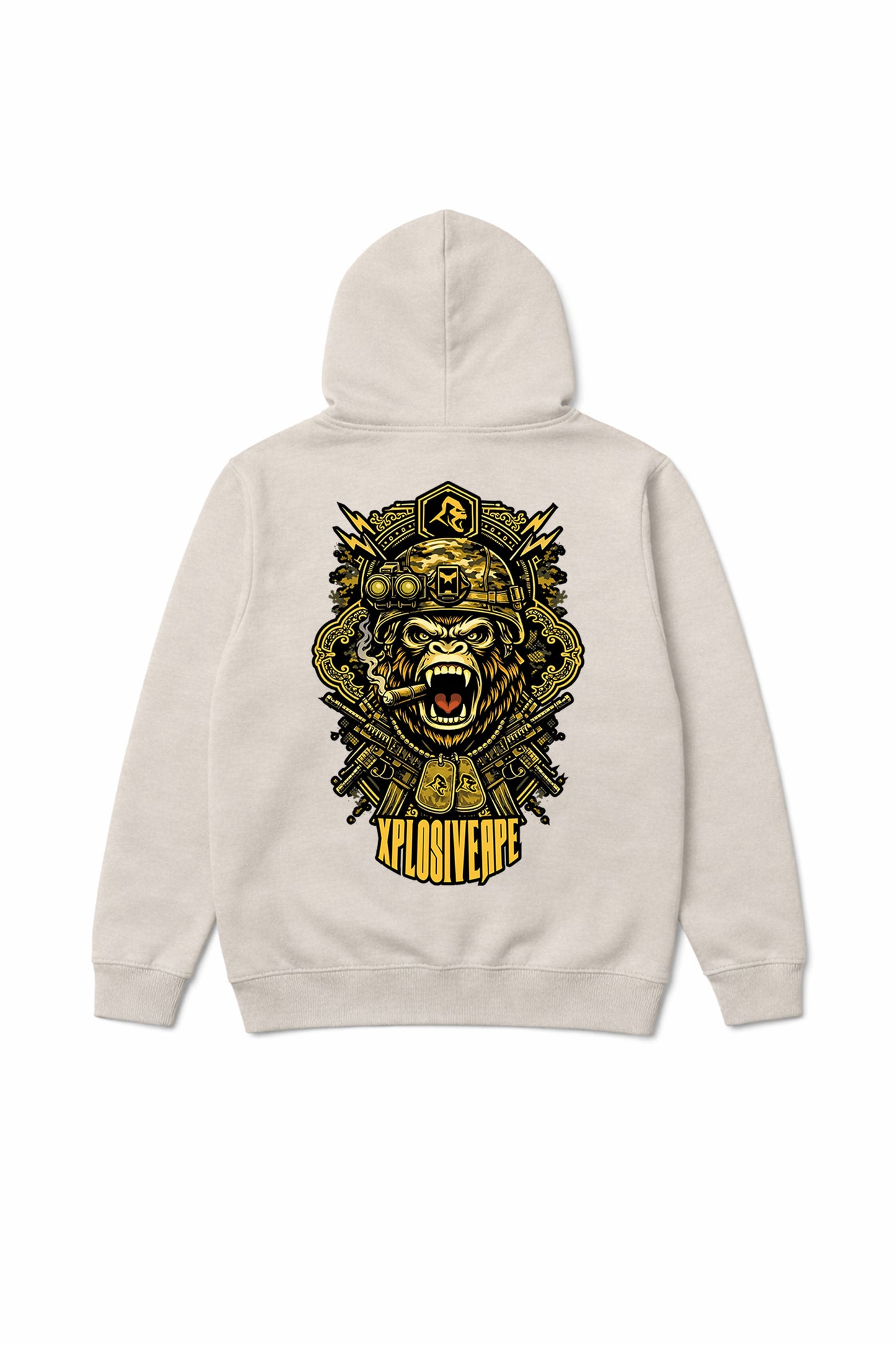 XAPE Shotgun Hoodie - Stone