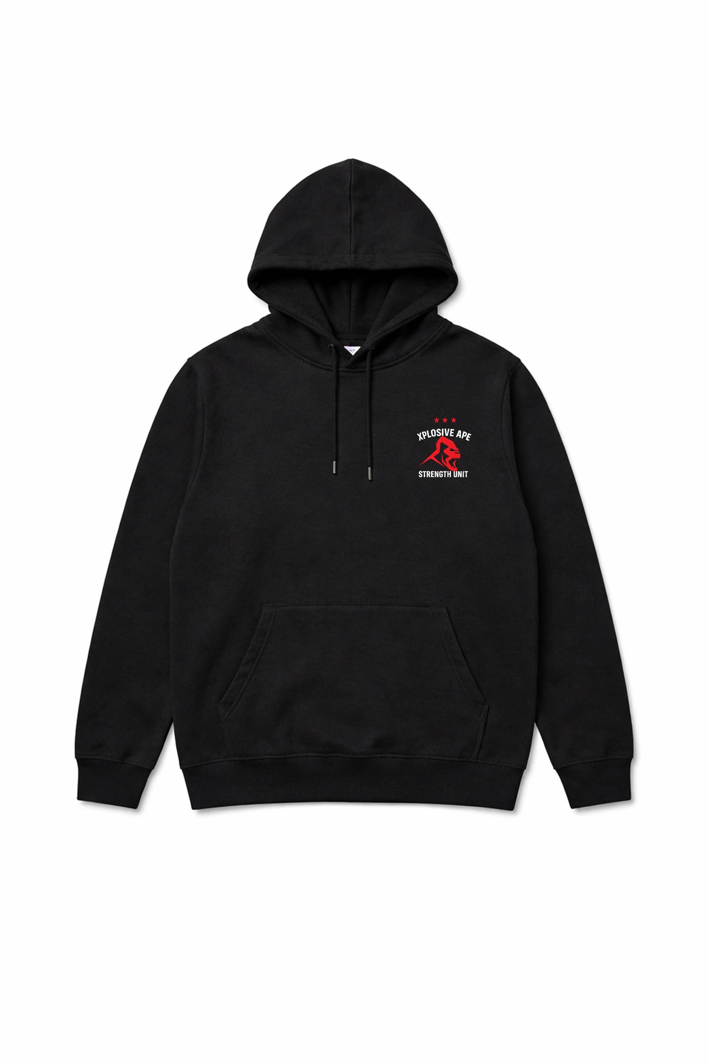 XAPE Strength Unit String Hoodie - Black