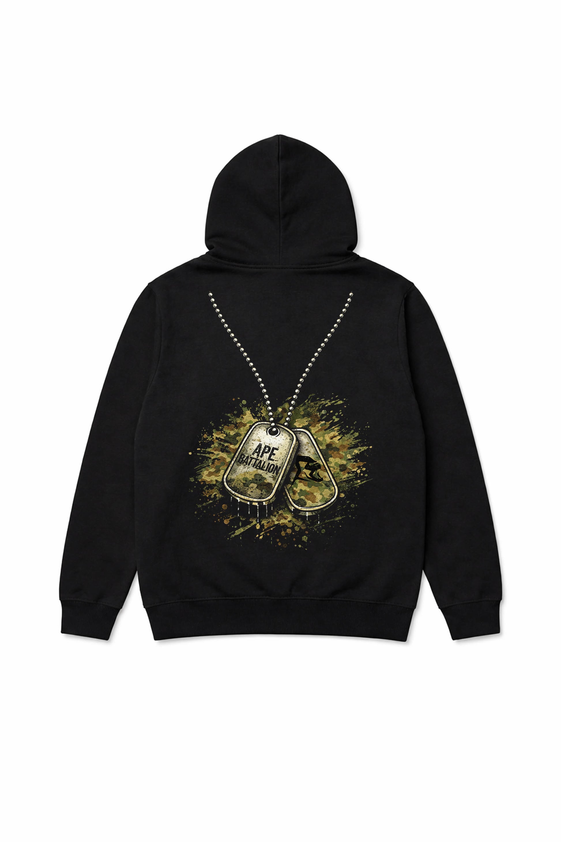 XAPE Tag Hoodie - Black