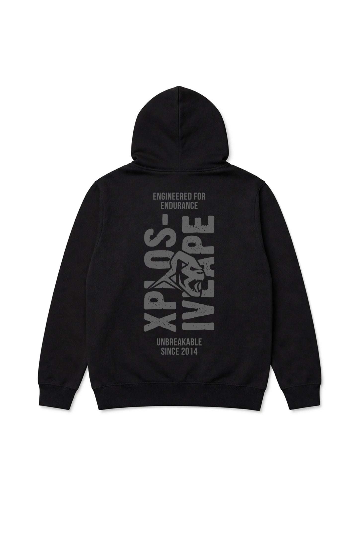 XAPE Unbreakable String Hoodie - Black