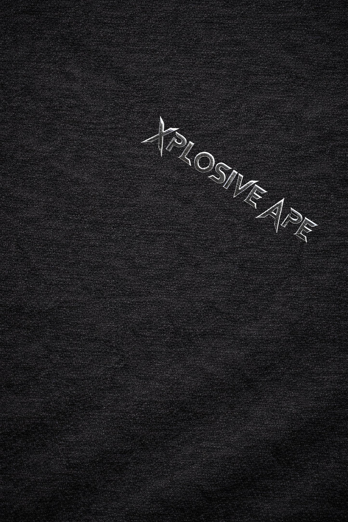 XAPE Warlord Crest String Hoodie - Black
