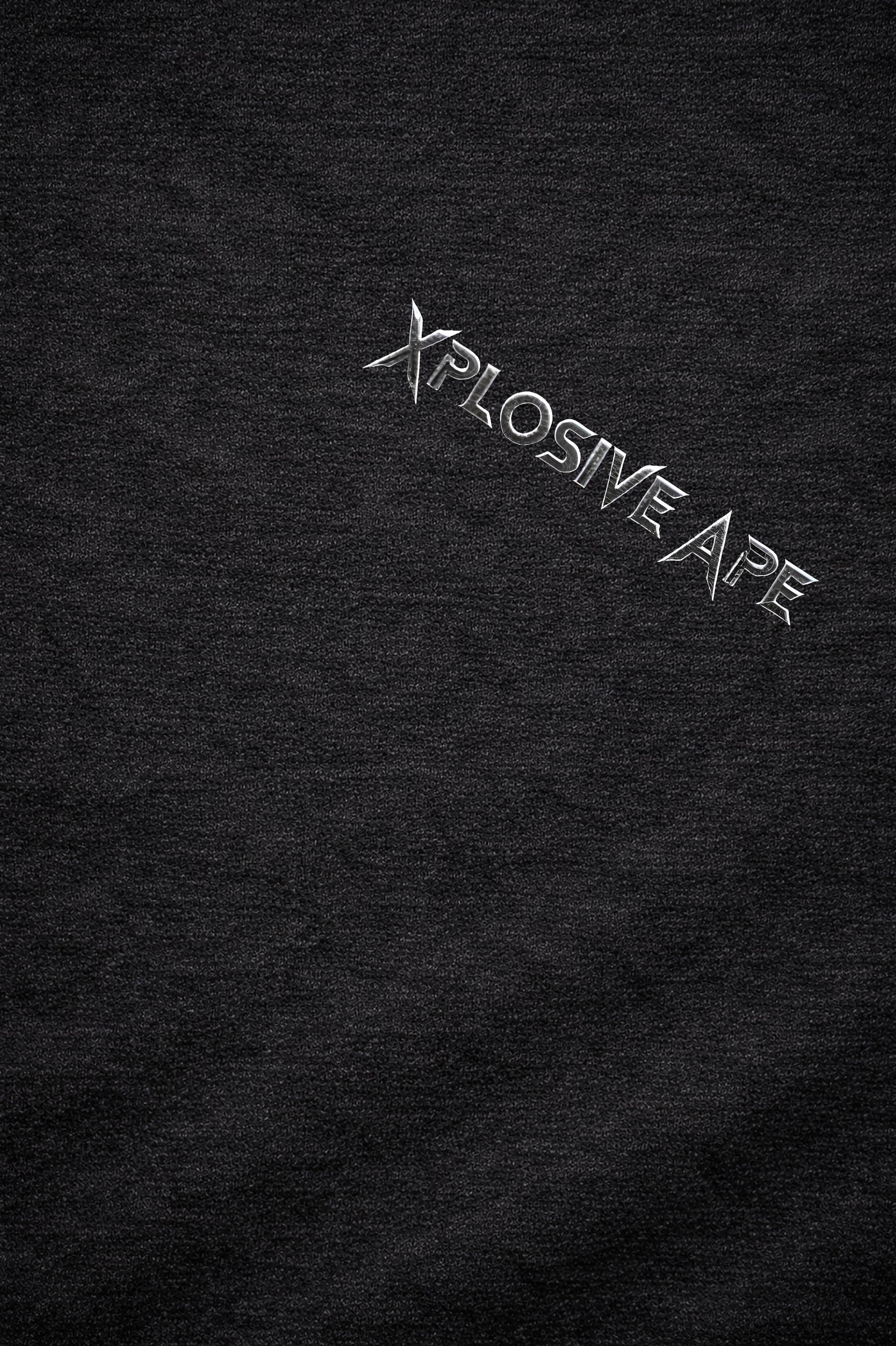 XAPE Warlord Crest String Hoodie - Black