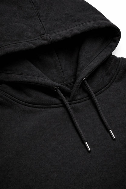 XAPE Warlord Crest String Hoodie - Black