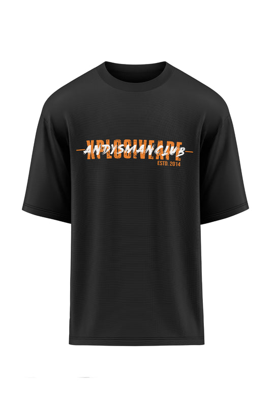 XAPE X AMC Crossover Oversized Tee - Black
