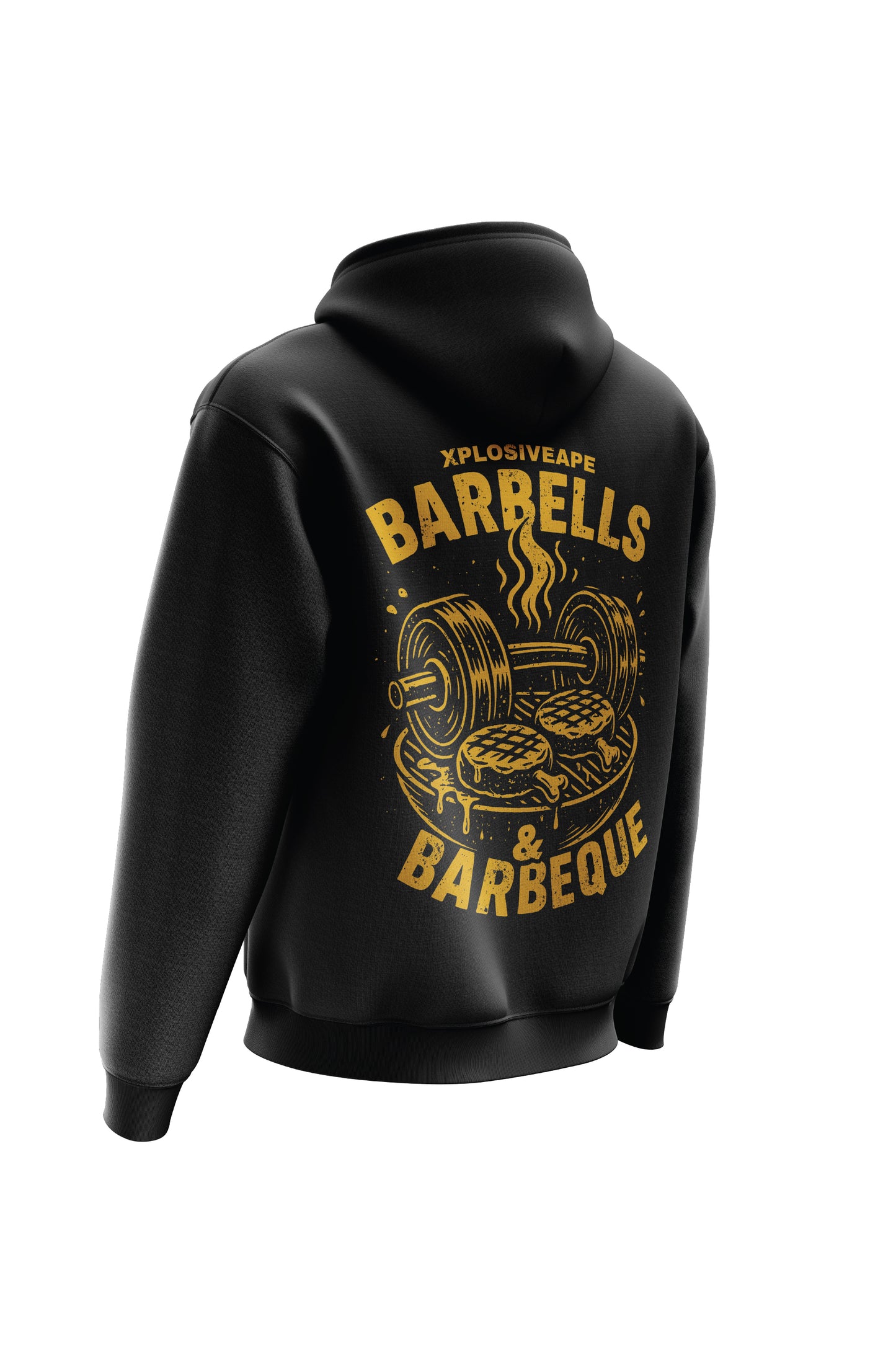 XAPE BBQ String Hoodie - Black