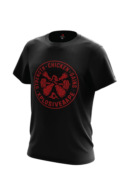 XAPE Chicken Shop Badge Tee - Black
