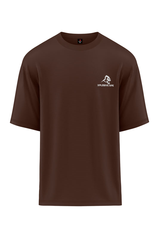 XAPE Classic Oversized Tee - Chocolate