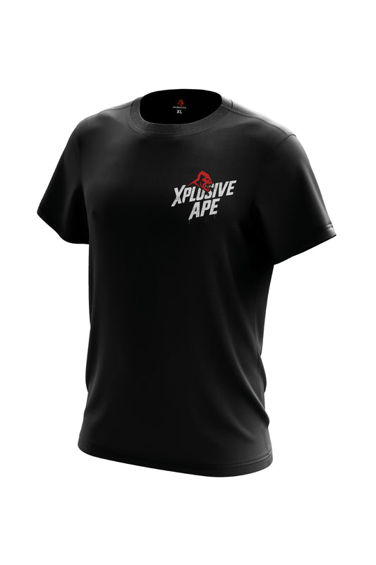 XAPE Classic Stencil Logo Tee - Black
