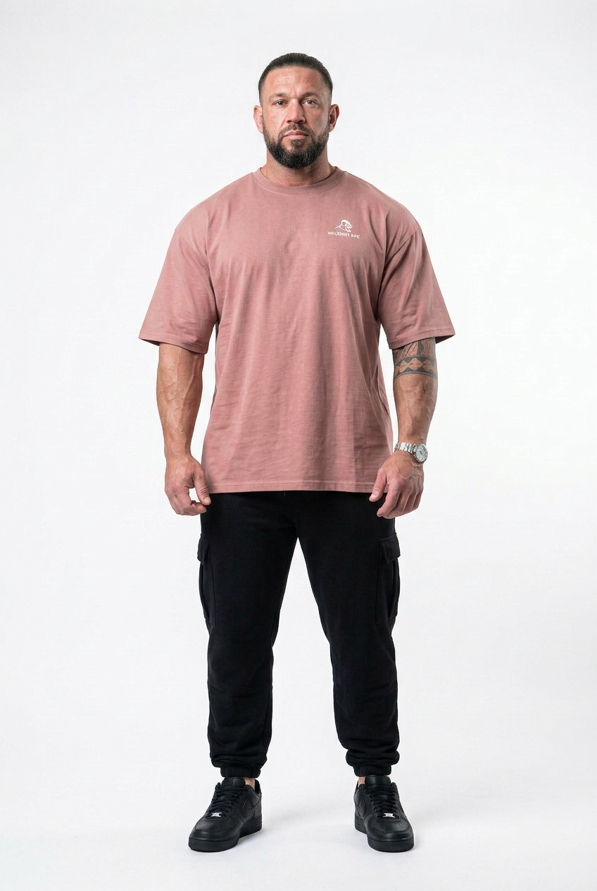 XAPE Claw V3 Oversized Tee - Dusty Pink