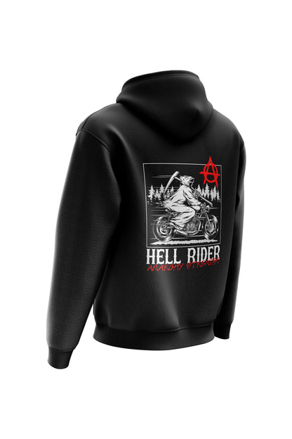 AS Hell Rider Hoodie & Tee Combo - Black