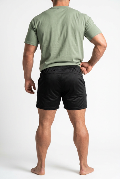 XAPE Essential V2 Tee & Apex Raptor Shorts Combo - Sage/Black