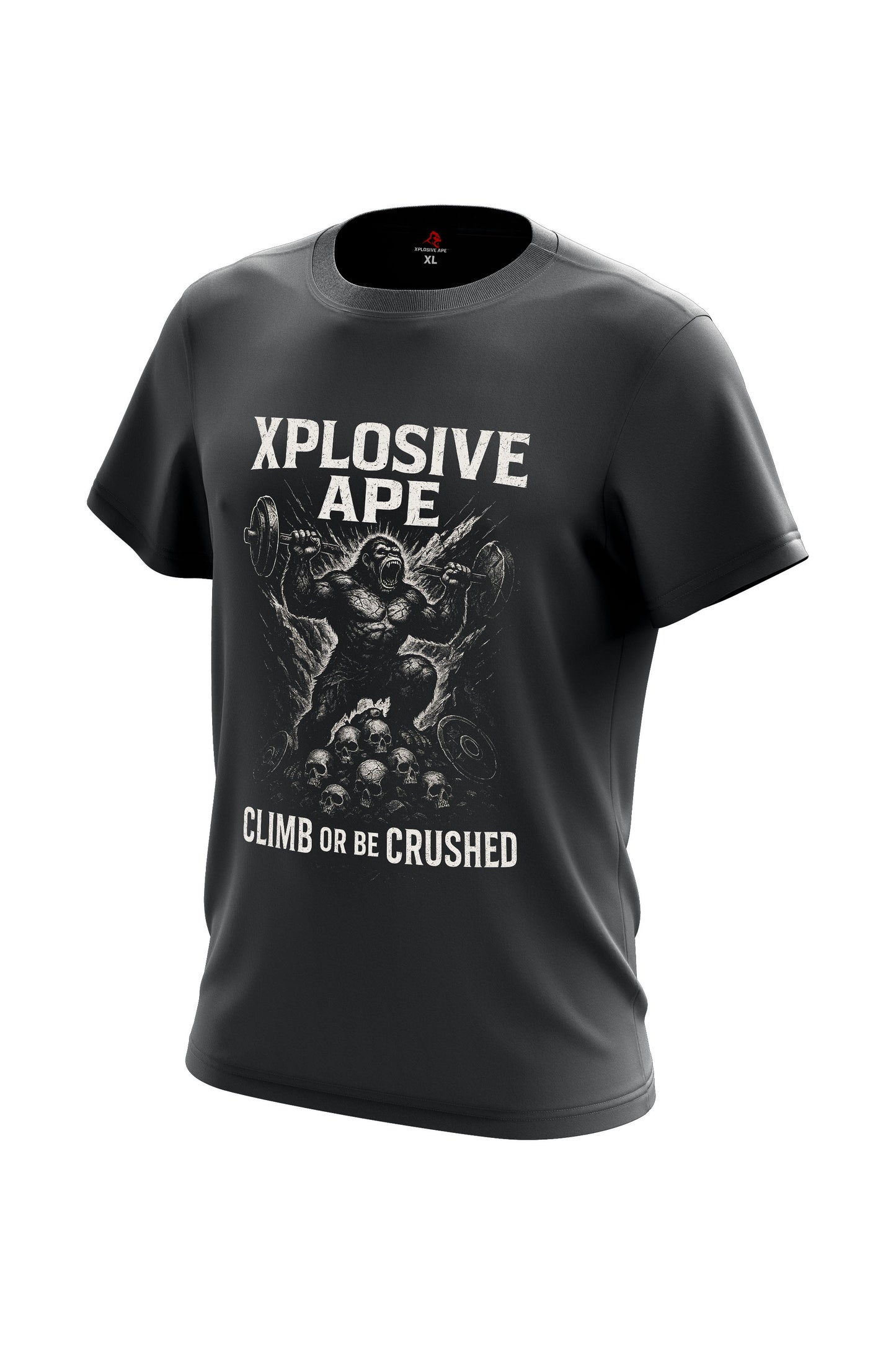 XAPE Iron Summit Tee - Charcoal