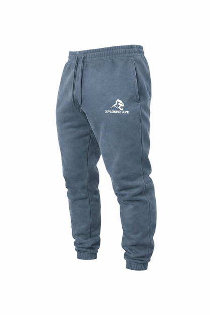 XAPE Vintage Wash Joggers - Navy