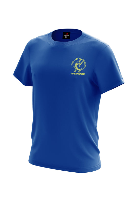 Little Apes Go Bananas V2 Tee - Royal Blue