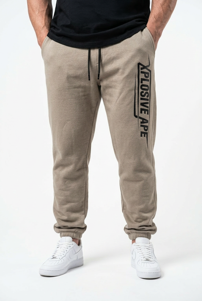 XAPE Strike Joggers - Sand