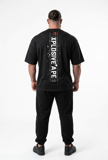 XAPE Track Force Oversized Tee - Black