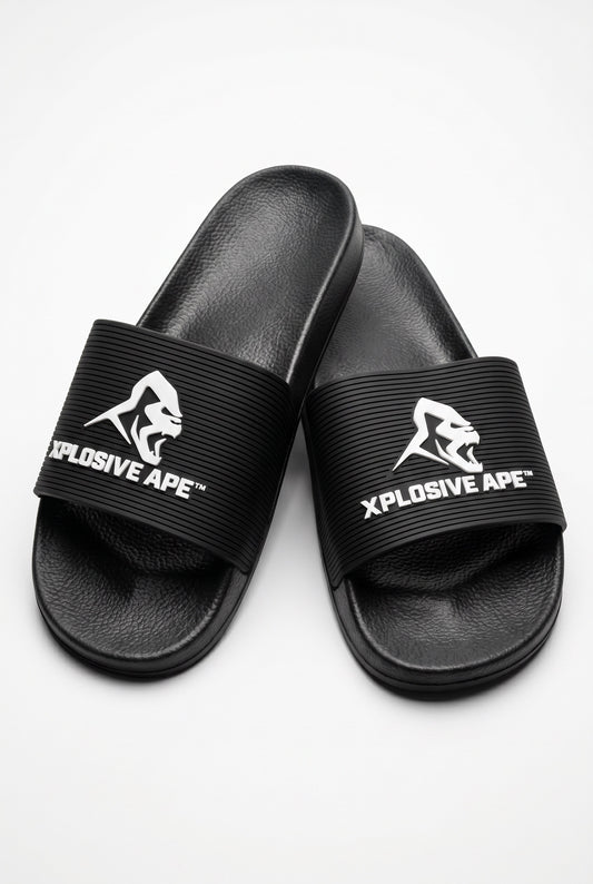 XAPE Prime Logo Sliders - Black