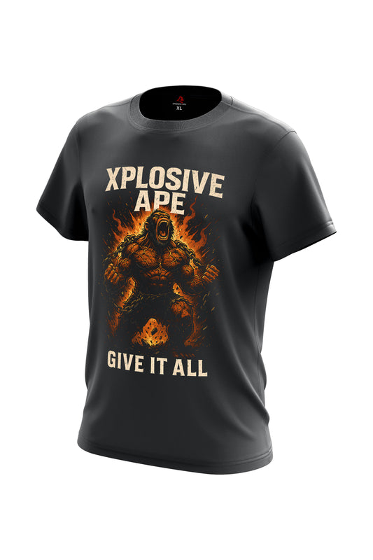 XAPE Molten Core Tee - Charcoal