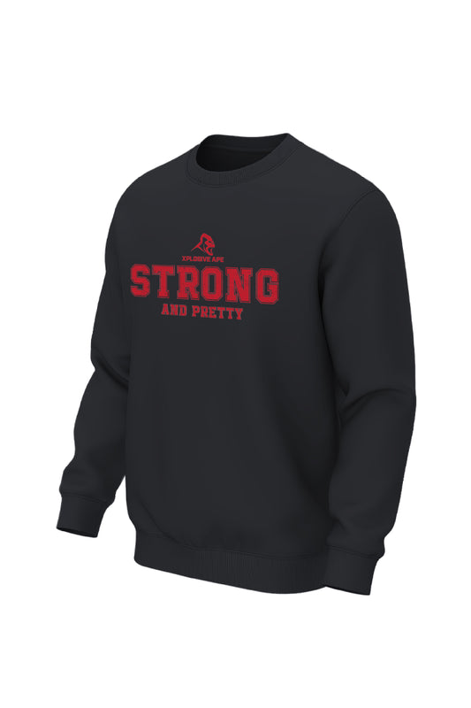 XAPE Strong And Pretty V1 Sweatshirt - Black