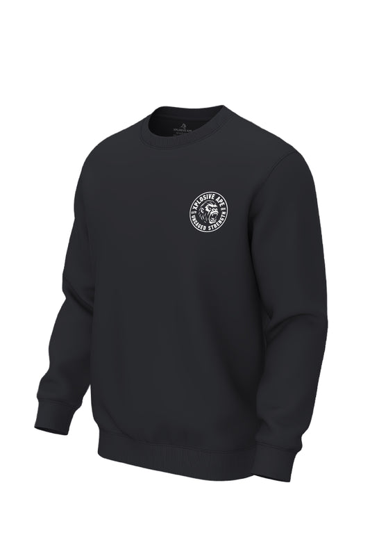 XAPE Uncaged Strength Sweatshirt - Black