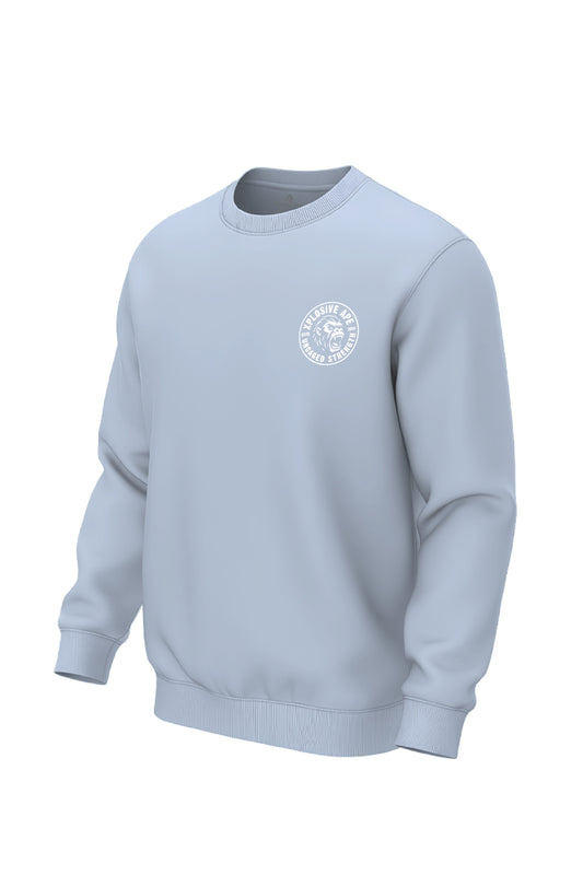 XAPE Uncaged Strength Sweatshirt - Light Blue