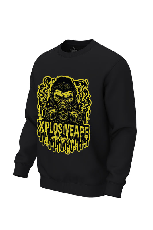 XAPE Sickness Sweatshirt - Black
