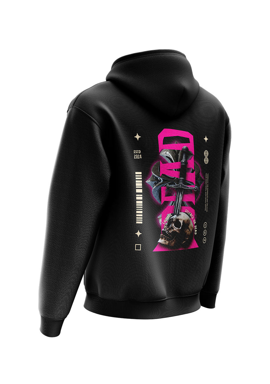 US The Threat of the Dead Hoodie - Black